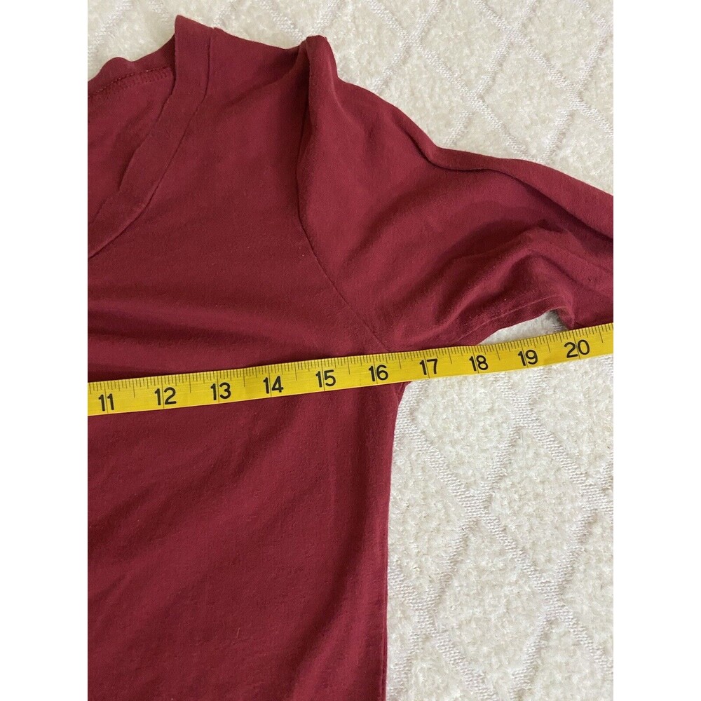 Vintage Harley Davidson York PA USA Made Women’s Red Long Sleeve Top Size Large - Picture 16 of 16